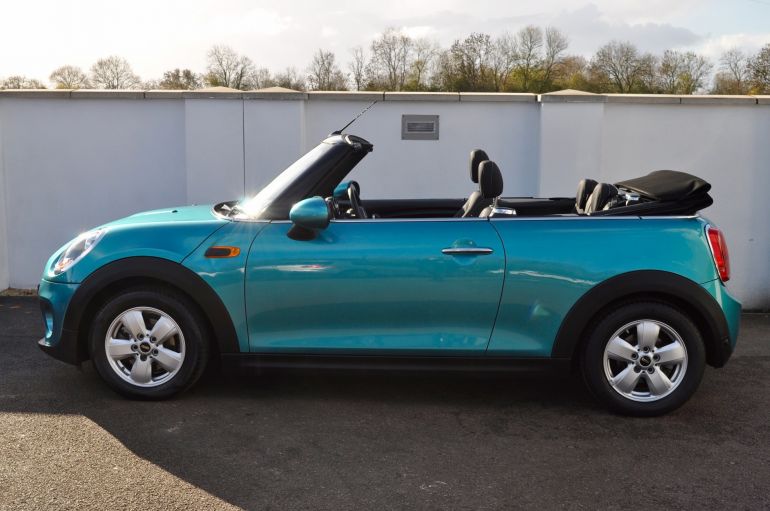 Used MINI CONVERTIBLE 1.5 COOPER D, TURQUOISE, 1.5, Convertible ...